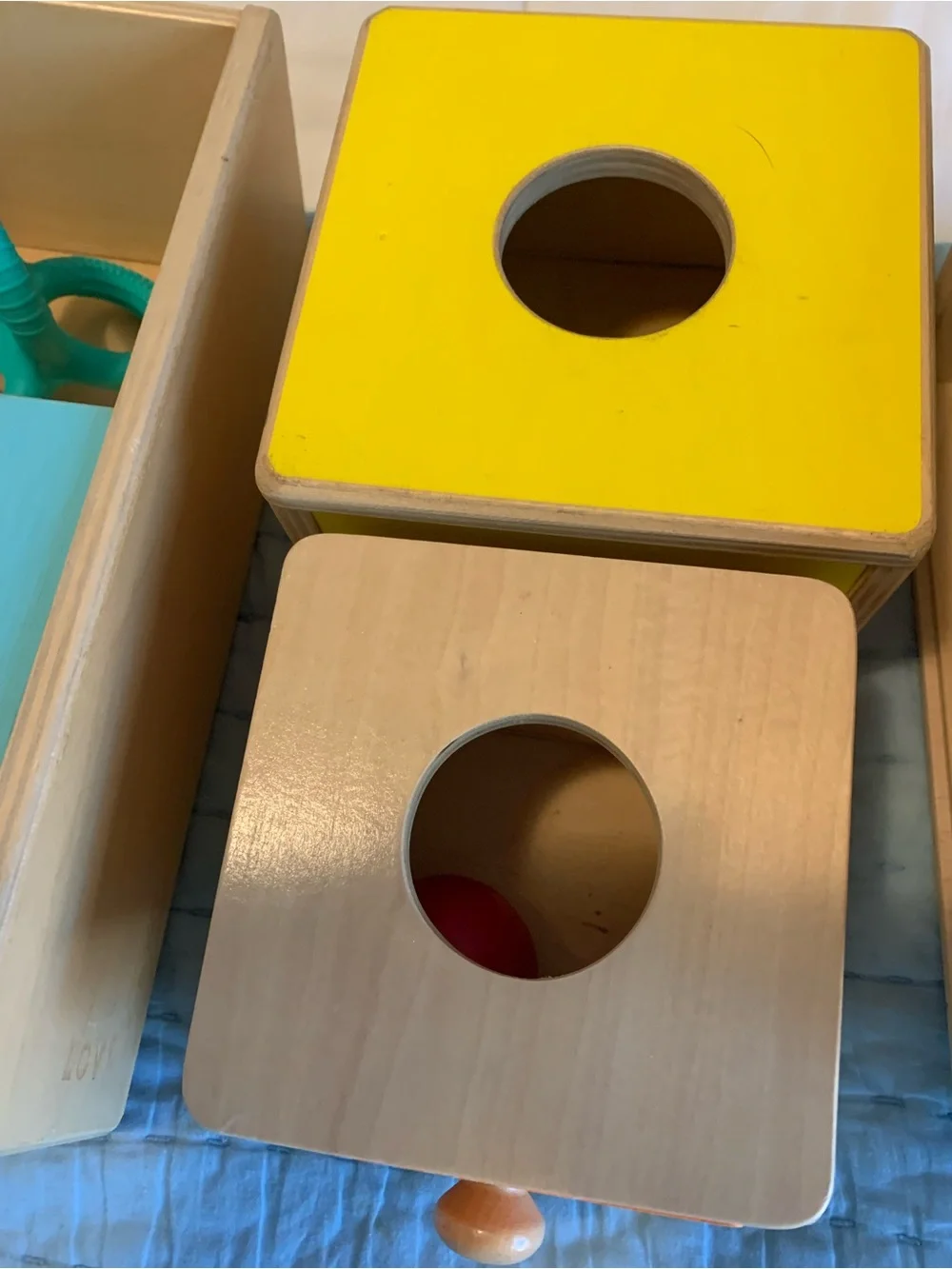 5 Piece LOVEVERY developmental toys + 1 Tiny Land